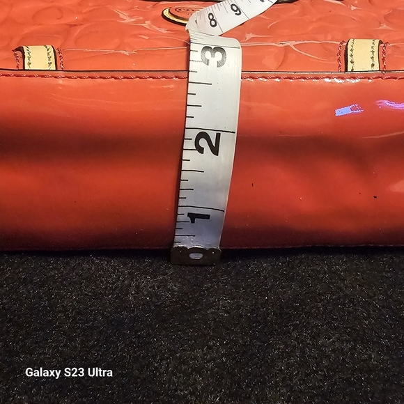 Coach F48166 PEYTON EMBOSSED PATENT TOP HANDLE TOTE - Picture 13 of 16